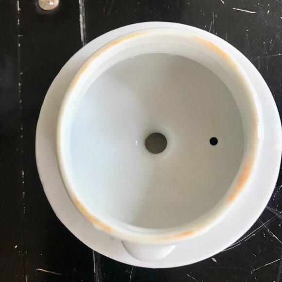 Pearl China Porcelain w/Gold Trim Tea Coffee Pot 3 Cups or 24 OZ Very Good Used - Picture 4 of 9